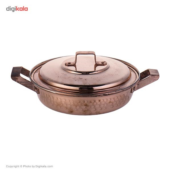 ماهیتابه مسی زنجان قطر 27 سانتی متر