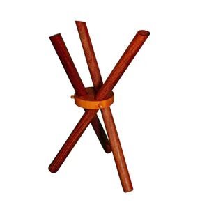 پایه میز عسلی مدل چوب طبیعی