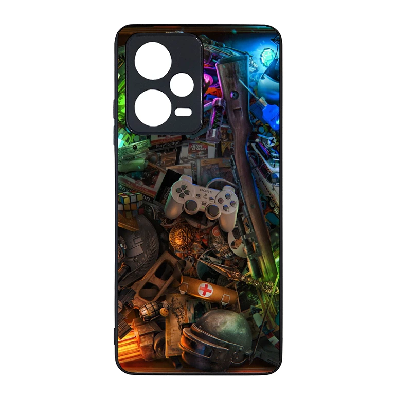 کاور طرح گیمر مناسب برای گوشی موبایل شیائومی redmi note 12 pro 5g
