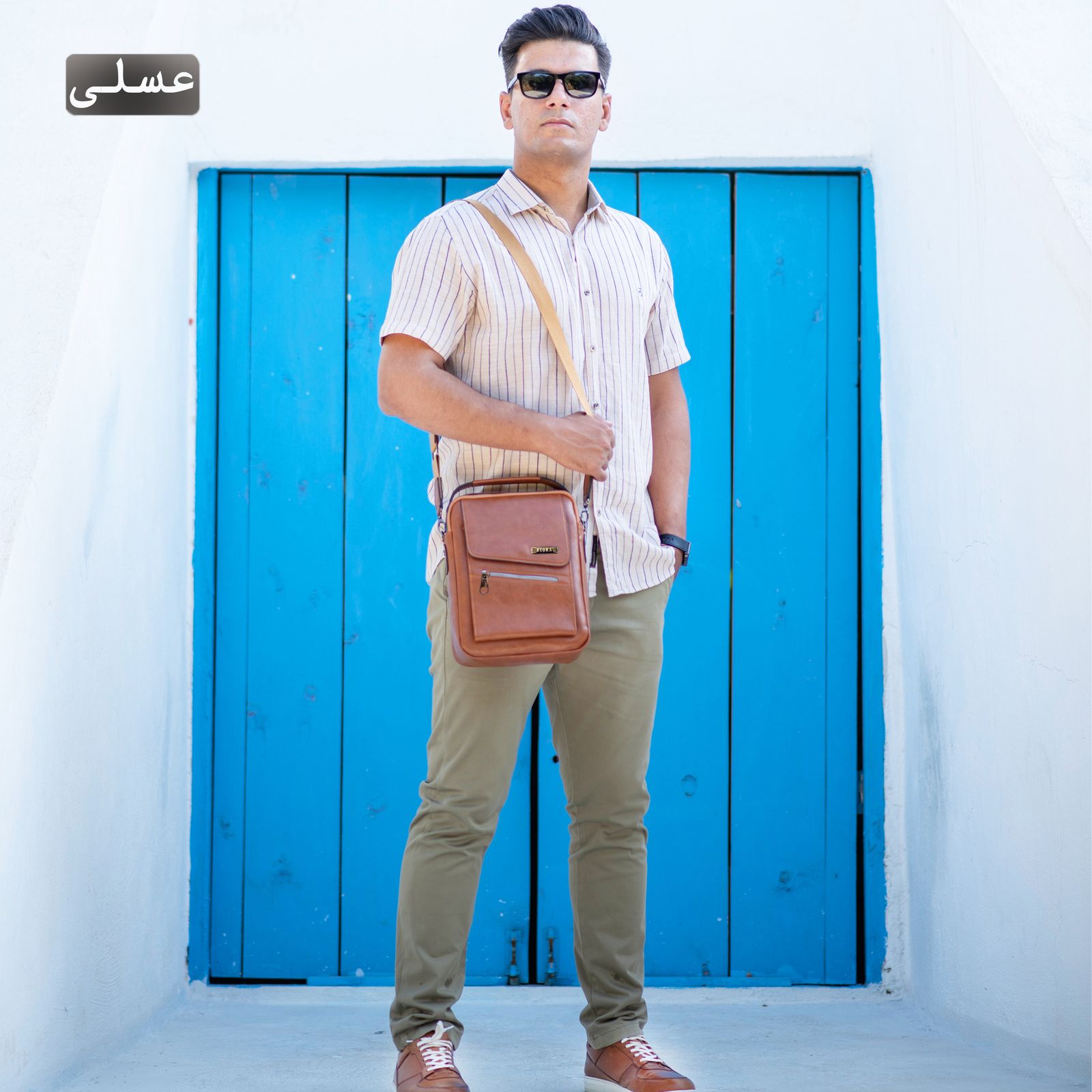 کیف رودوشی مردانه بیورا مدل dbb55 -  - 40