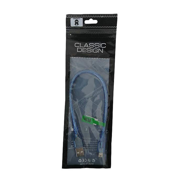 کابل USB به MiniUSB مدل 001 طول 0.3 متر