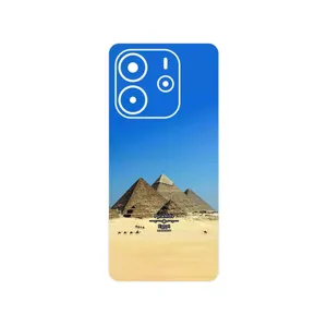 MAHOOT Pyramids of Egypt Cover Sticker for Xiaomi Redmi Note 14 4G