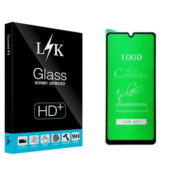 محافظ صفحه نمایش ال کی مدل +HD مناسب برای گوشی موبایل سامسونگ Galaxy A31