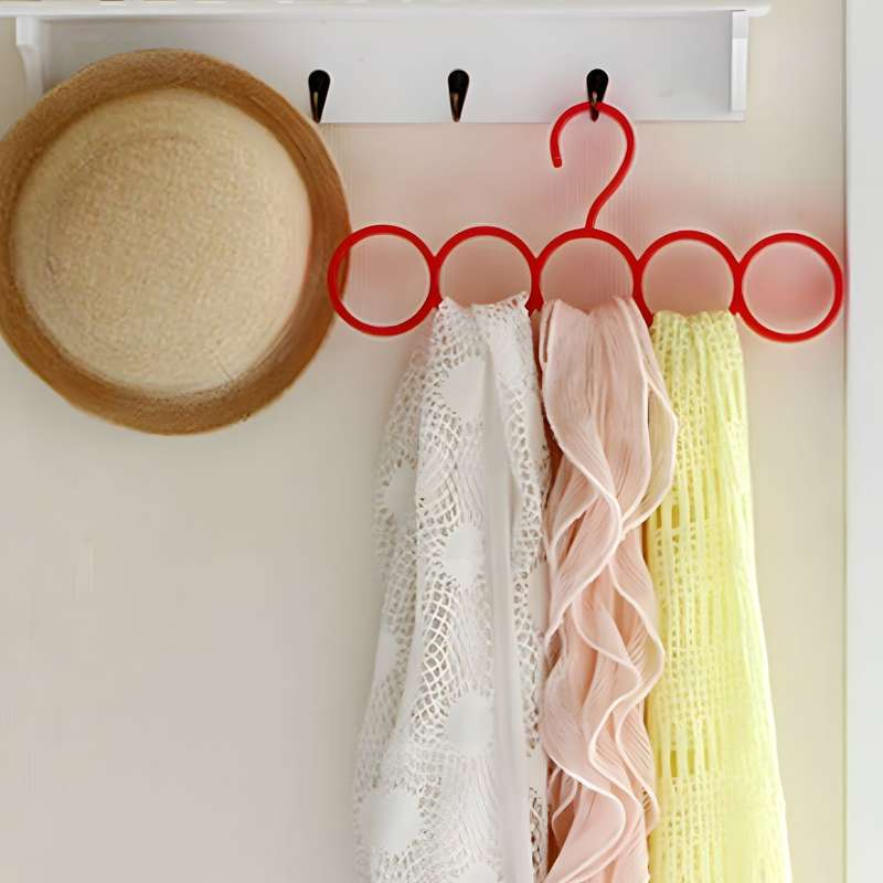 آویز شال و روسری مدل GNJ-20 مجموعه 3 عددی