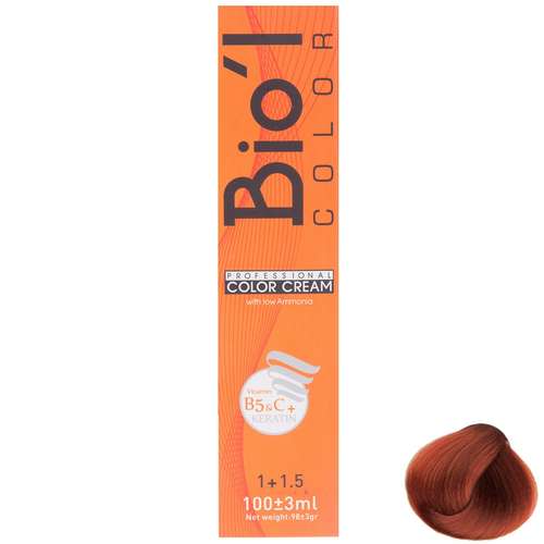 رنگ موی بیول سری Copper مدل Light Copper شماره 7.4