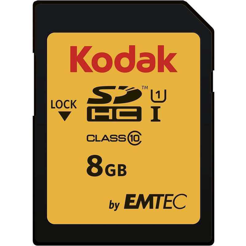 کارت حافظه SDHC امتک کداک کلاس 10 استاندارد UHS-I U1 سرعت 85MBps 580X ظرفیت 8 گیگابایت کارت حافظه SDHC امتک کداک کلاس 10 استاندارد UHS-I U1 سرعت 85MBps 580X ظرفیت 8 گیگابایت