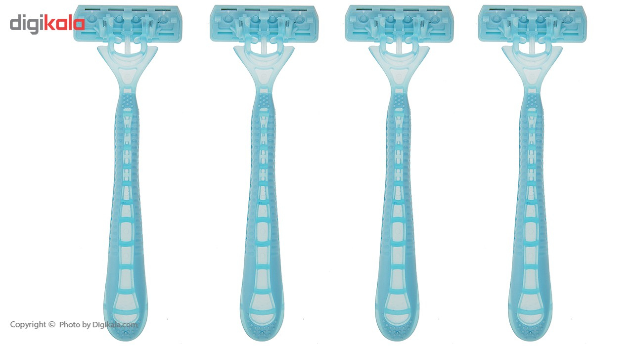 خودتراش مردانه نیکس مدل Trim Triple بسته 4 عددی