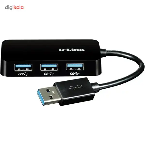 هاب USB3.0 چهار پورت دی-لینک مدل DUB-1341