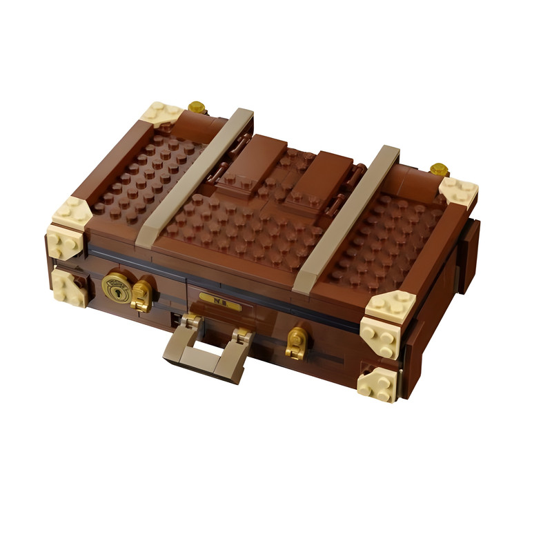 ساختنی 718 قطعه بلا مدل چمدان جادویی هری پاتر طرح Justice Magician کد 11009