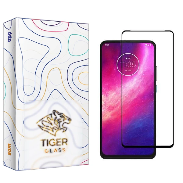 محافظ صفحه نمایش سرامیکی تایگر گلس مدل SAM2 مناسب برای گوشی موبایل موتورولا One Hyper