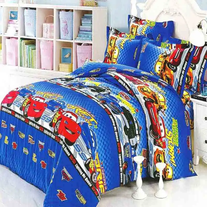 پارچه ملحفه طرح ماشین ها