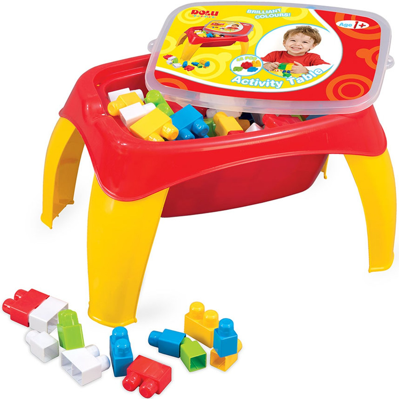 بلوک های ساختنی دولو مدل Table Activity