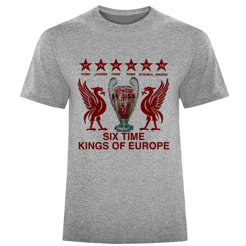 تی شرت آستین کوتاه مردانه مدل لیورپول F1305