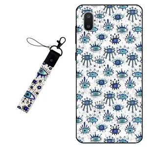 Megafone Devil eye 6464 Cover for Samsung Galaxy A02 With Wrist strap