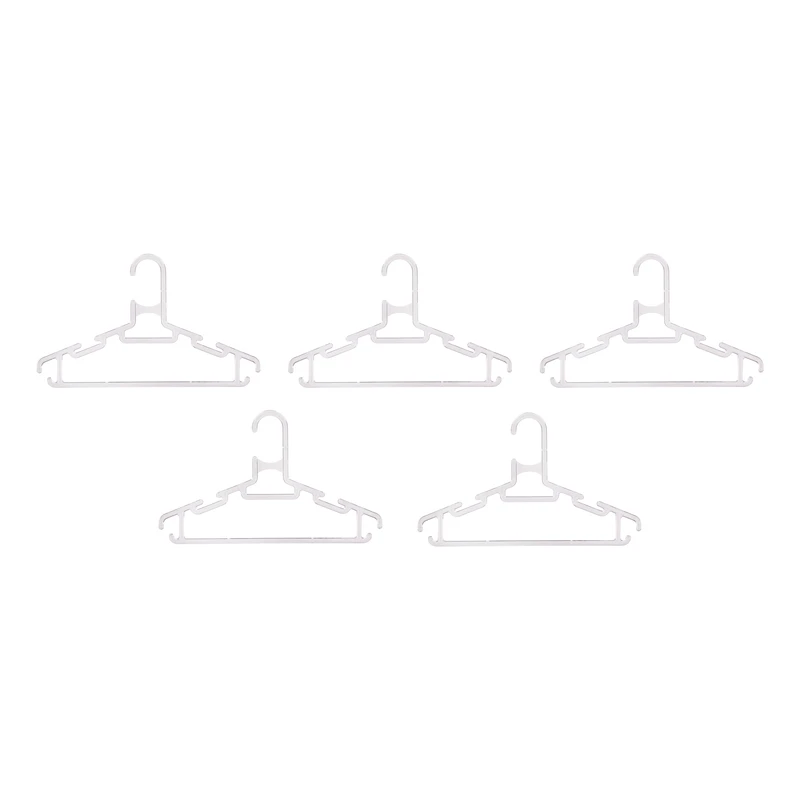 چوب لباسی آیسان پلاست مدل QTY بسته 5 عددی 