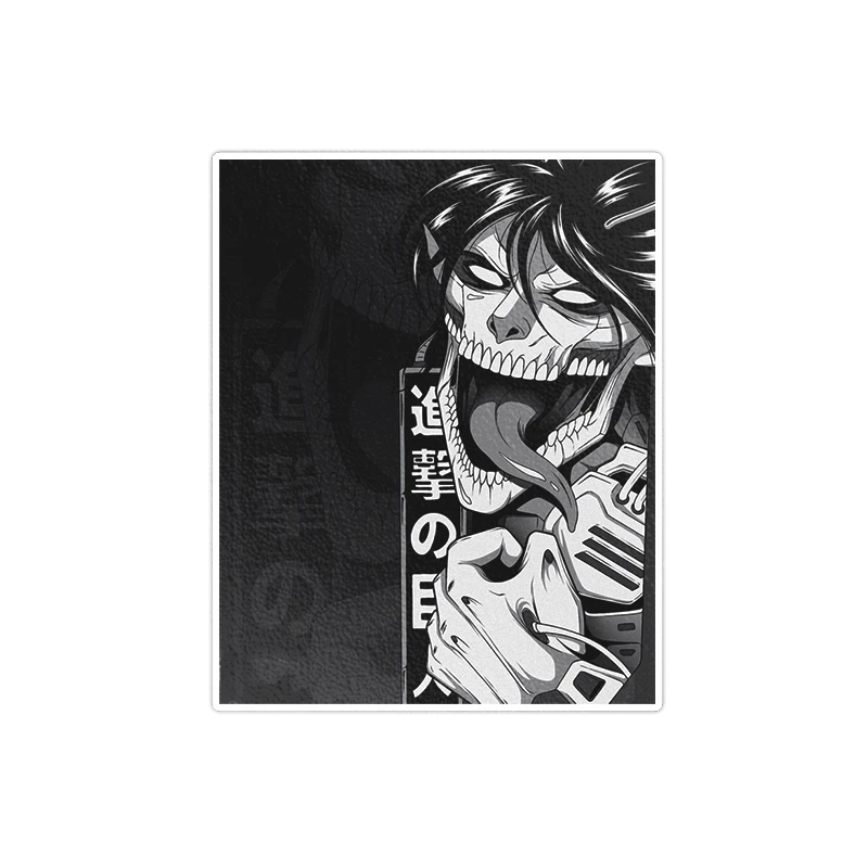    استیکر لپ تاپ ویندی دیزاین طرح attack on titan مدل vindi950