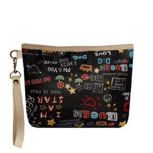 کیف لوازم آرایش زنانه مدل چرم بوستان کد 0014