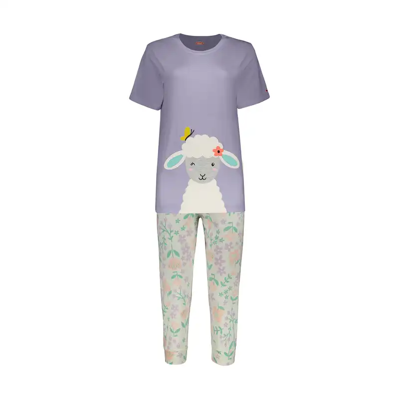 ست تی شرت و شلوار زنانه مادر مدل Belle404-60