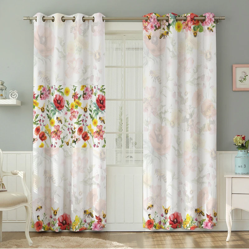 پرده نیروانا طرح مدرن  مدل هازان کد 4533 سایز 140×280 سانتی متر