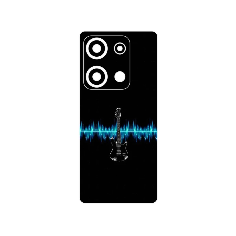 برچسب پوششی ماهوت مدل Electric Guitar مناسب برای گوشی موبایل شیائومی Redmi Note 14S