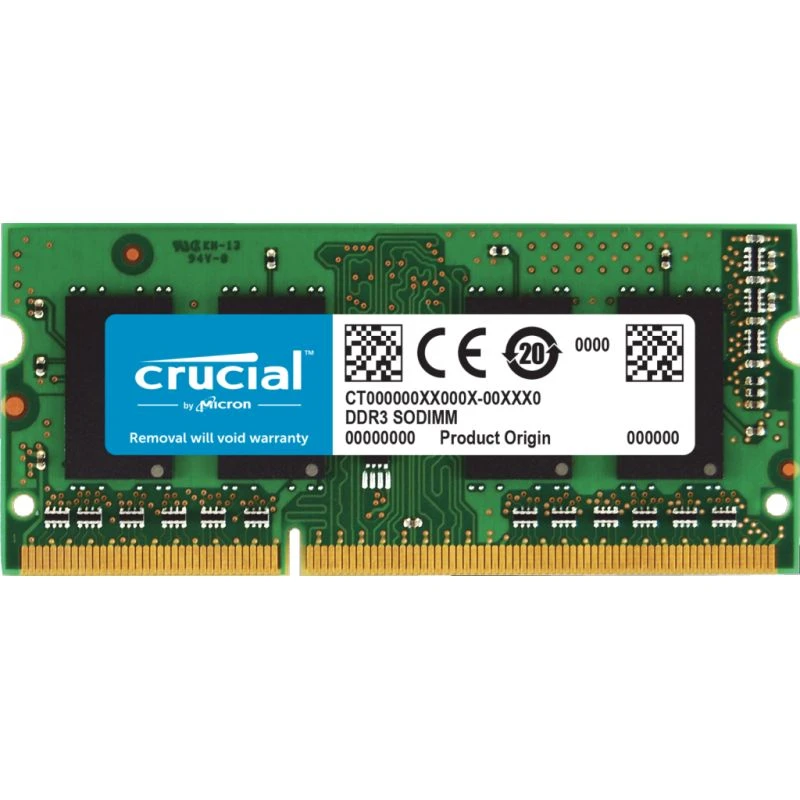 رم لپ تاپ DDR3 تک کاناله 1333 مگاهرتز CL9 کروشیال مدل GET ظرفیت 8 گیگابایت عکس شماره 2