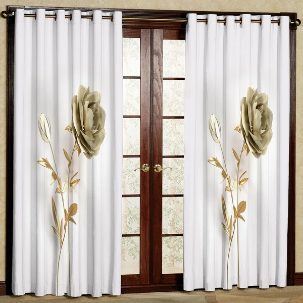 پرده مدل چاپی هازان پانچی کد276 سایز 200x140 سانتی متر