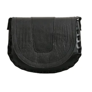 کیف رودوشی چرمی مدل گوهر