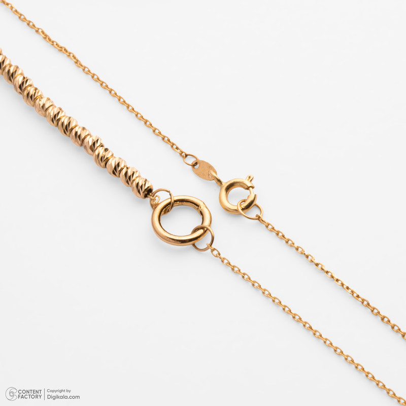 گردنبند طلا 18 عیار زنانه با زنجیر البرنادو گلدم مدل 2PE145006