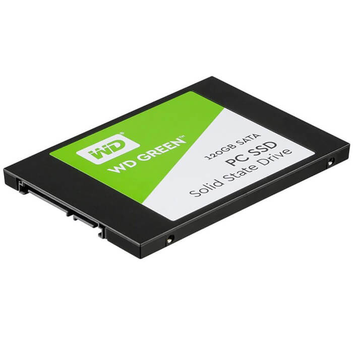 اس اس دی اینترنال وسترن دیجیتال مدل Green PC WDS120G2G0A ظرفیت 120 گیگابایت