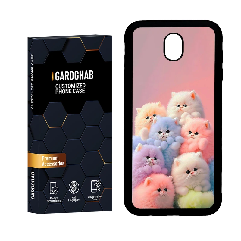 کاور گارد قاب مدل دور ژله ای فانتزی مناسب برای گوشی موبایل سامسونگ Galaxy J7 Pro