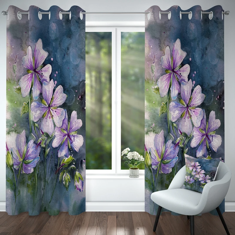 پرده مدل هازان کد 4330 سایز 140x280 سانتی متر