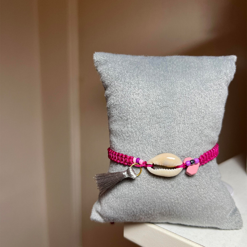 پابند زنانه مدل گوش ماهی