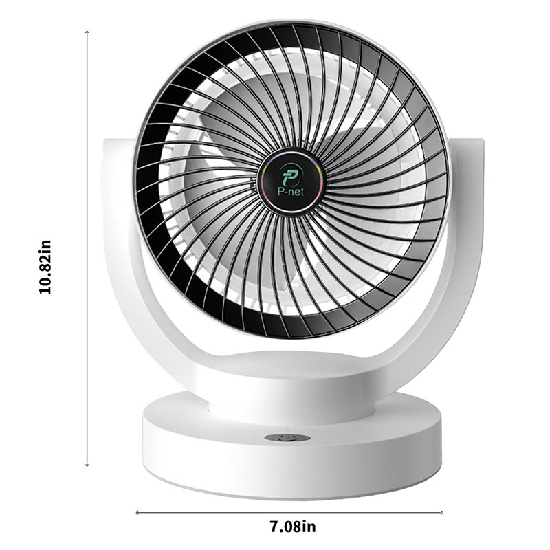 پنکه رومیزی پی نت مدل P.801 ظرفیت 2400 میلی آمپر ساعت