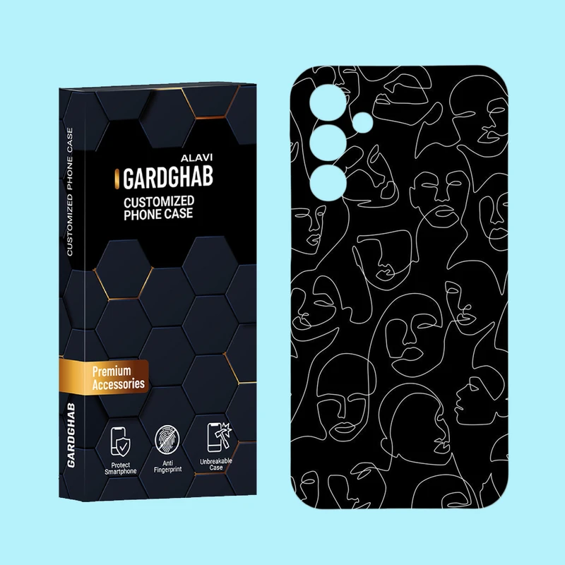 کاور گارد قاب علوی مدل ساده و مینیمال مناسب برای گوشی موبایل سامسونگ Galaxy F15