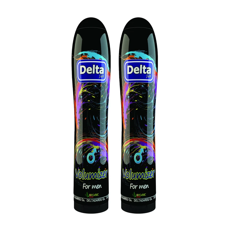 ژل تقویت کننده آقایان دلتا دارو مدل Volumizer حجم 100 میلی لیتر مجموعه 2 عددی