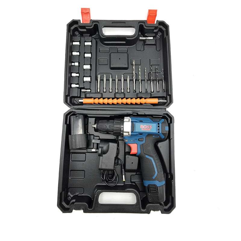 پیچ گوشتی شارژی چکشی باس مدل LI-ION