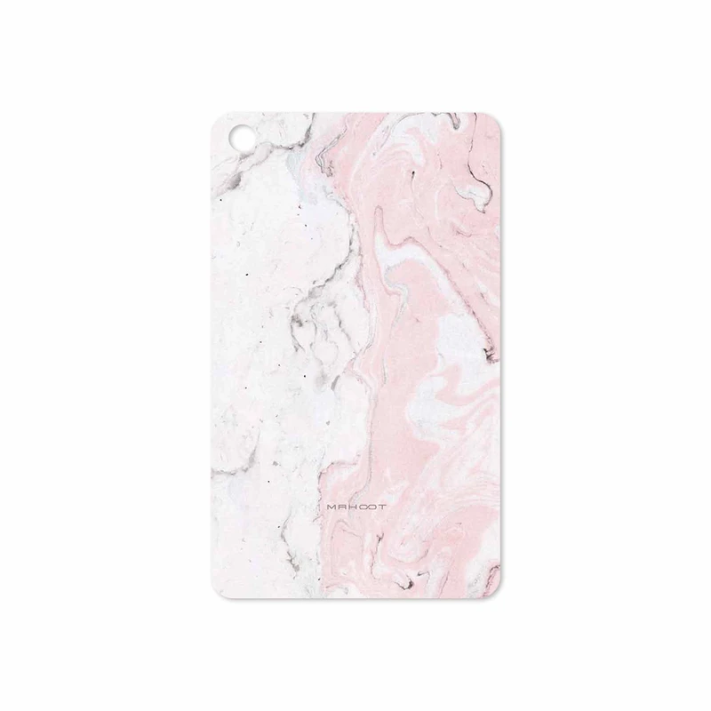 برچسب پوششی ماهوت مدل Blanco-Pink-Marble مناسب برای تبلت شیائومی Mi Pad 4 2018