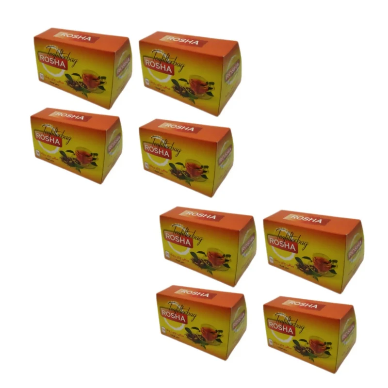 فیلتر چای مدل روشا 8 بسته 70 عددی 