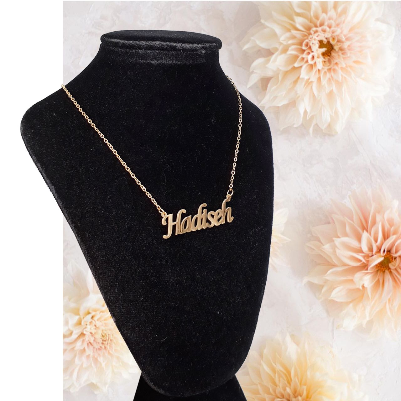 گردنبند زنانه آی جواهر مدل حدیثه کد M1076 -  - 3