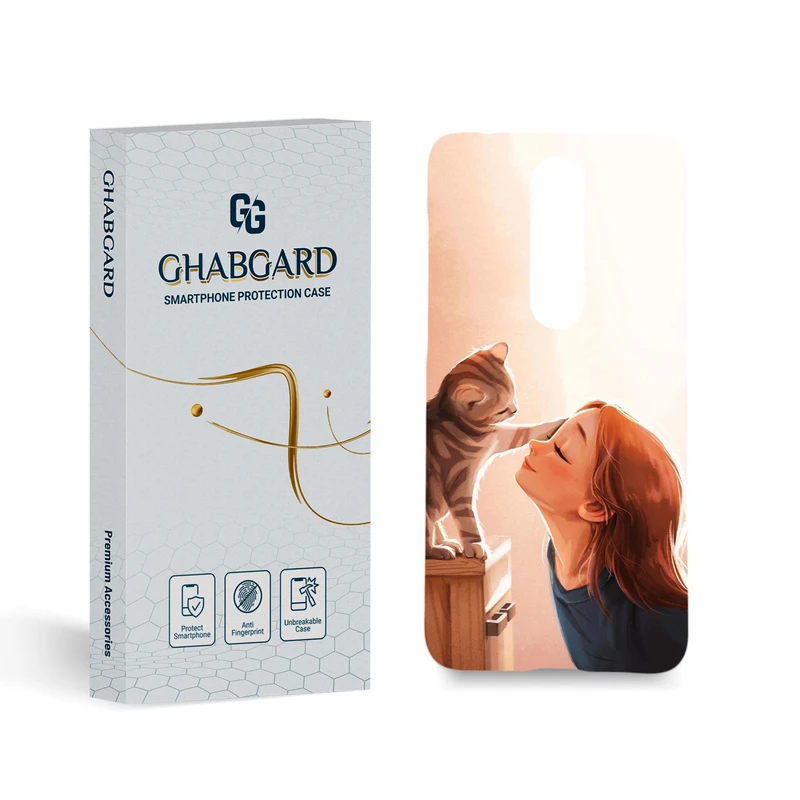 کاور گارد قاب مدل دخترانه مناسب برای گوشی موبایل نوکیا 5.1 plus