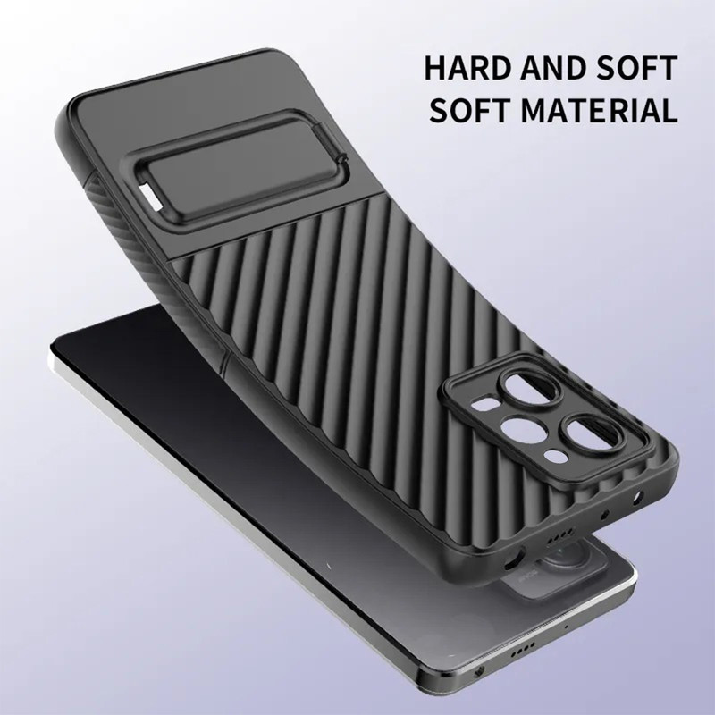 کاور سامورایی مدل Wave Stand مناسب برای گوشی موبایل شیائومی Redmi Note 12 Pro 5G / Poco X5 Pro 5G