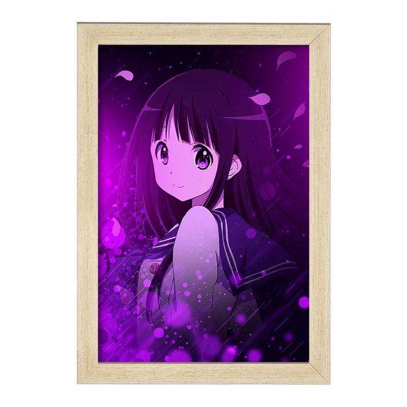 تابلو خندالو مدل چیتاندا انیمه هیوکا Hyouka  کد 17071