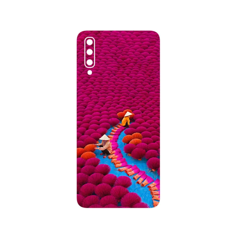 برچسب پوششی ماهوت مدل Vietnam Incense Wood Farms مناسب برای گوشی موبایل سامسونگ Galaxy A70