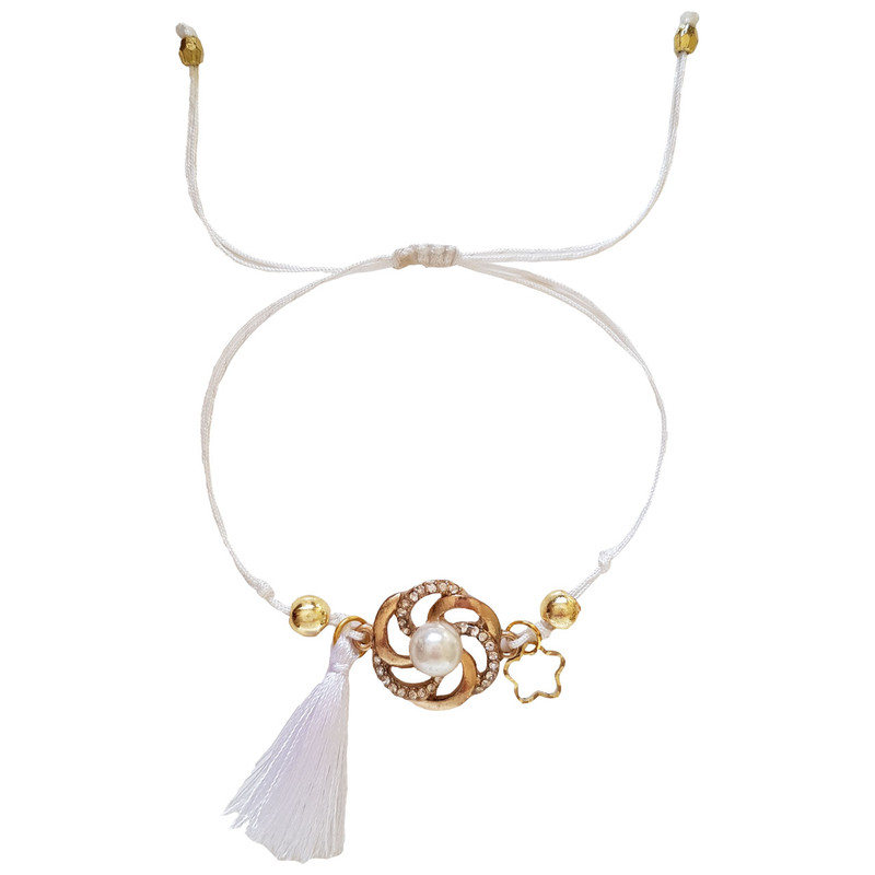 پابند زنانه ماه فام مدل گل کد GL11