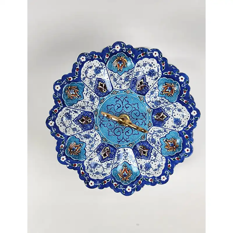 شیرینی خوری میناکاری مدل اسلیمی