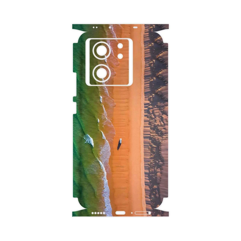 برچسب پوششی ماهوت مدل Beach and Green Sea-FullSkin مناسب برای گوشی موبایل شیائومی 13T Pro
