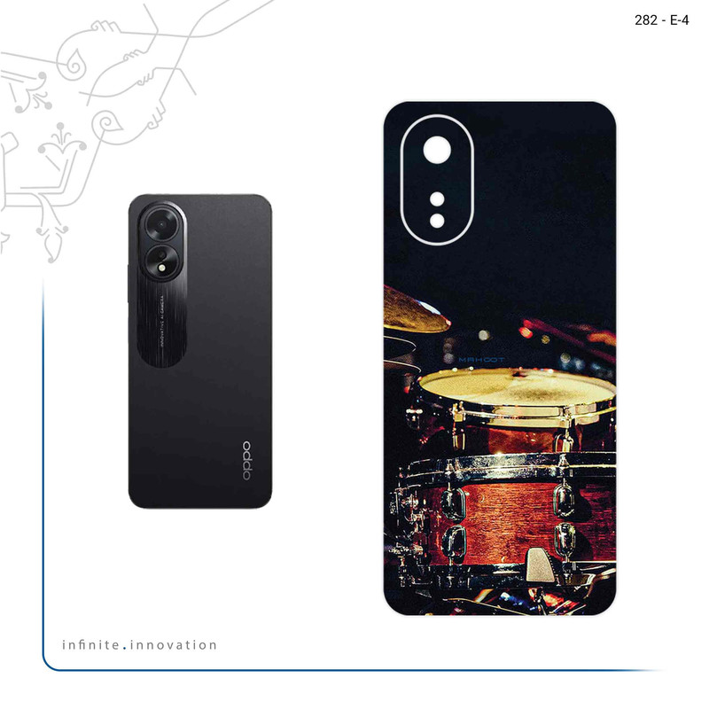 برچسب پوششی ماهوت مدل Drum_Kit مناسب برای گوشی موبایل اپو A38