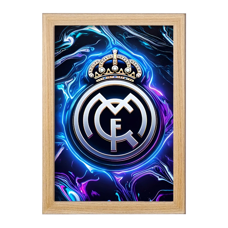 تابلو خندالو مدل رئال مادرید (Real Madrid) کد F7178