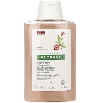 شامپو تثبیت کننده رنگ مو کلوران سری Extrait Vegetal مدل Pomegranate حجم 200 میلی لیتر