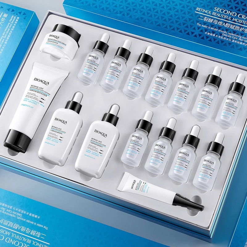 مجموعه جوان کننده بایو آکوا مدل Retinol Beautiful بسته 16 عددی